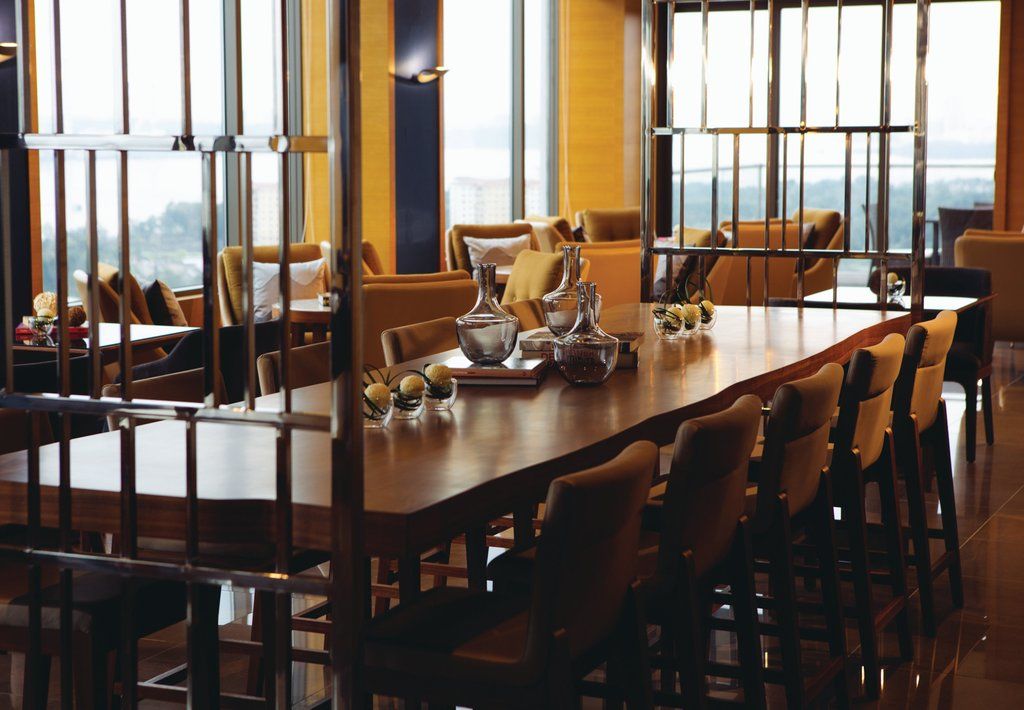 Renaissance Johor Bahru Hotel Zewnętrze zdjęcie The Club lounge at Beijing Capital International Airport